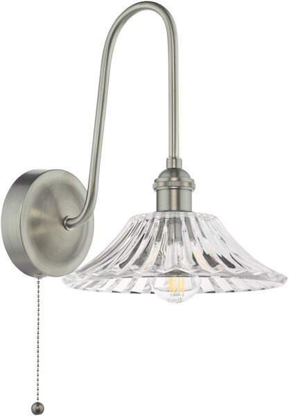 Dar Lighting modern fali lámpa hadano antik króm darhad7161-04