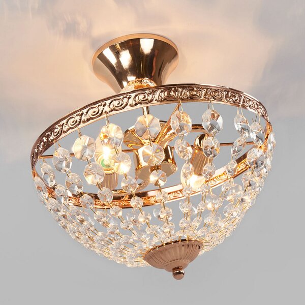 Mennyezeti Lámpa Markslöjd, HANASKOG, dimmable, Arany / Sárgaréz, Nappali, Fém