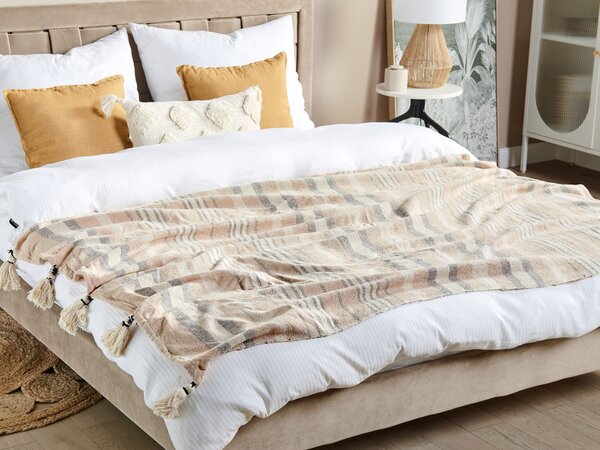 Takaró YARSELI Pamut 130 x 170 cm Bézs
