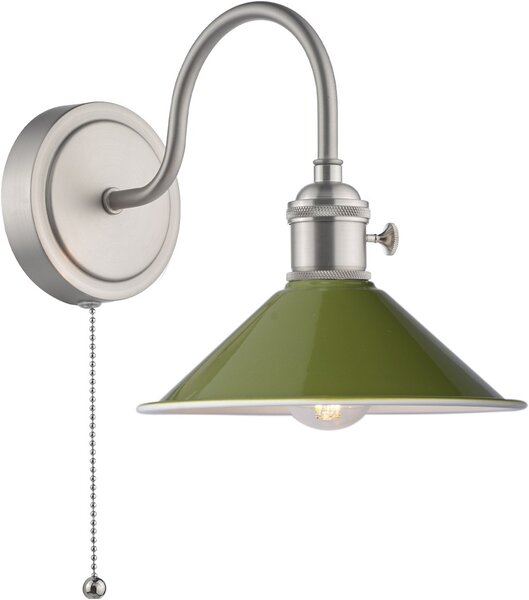 Dar Lighting vintage fali lámpa hadano antik króm darhad0761-07