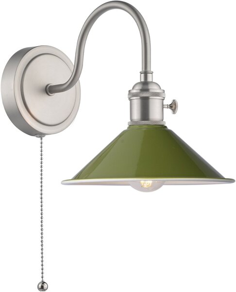 Dar Lighting vintage fali lámpa hadano antik króm darhad0761-07
