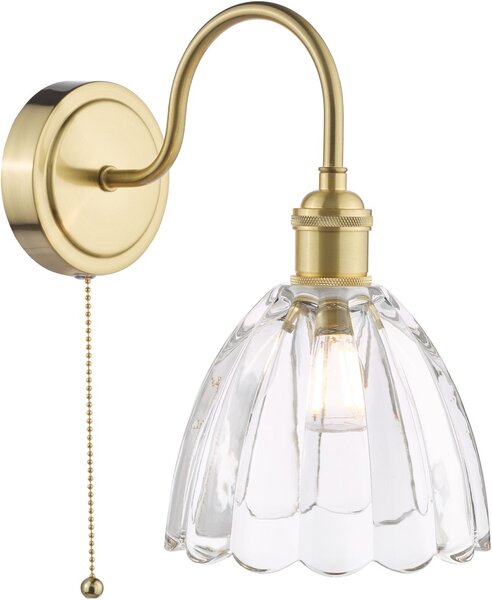 Dar Lighting glamour modern fali lámpa hadano sárgaréz darhad0740-11