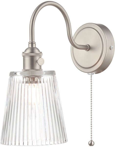 Dar Lighting glamour klasszikus fali lámpa hadano antik króm átlátszó darhad0761-05