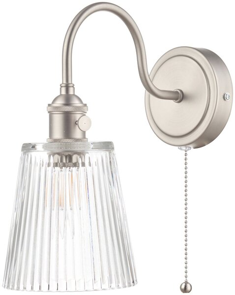 Dar Lighting glamour klasszikus fali lámpa hadano antik króm átlátszó darhad0761-05
