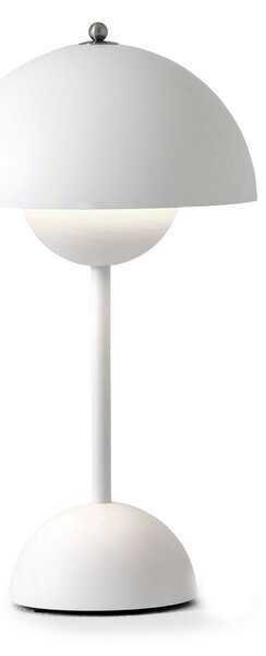 Asztali lámpa &Tradition, Flowerpot VP9, dimmable, Fehér, Nappali, Műanyag, Dizájn