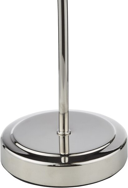 Dar Lighting modern asztali lámpa glynis polírozott nikkel dargly4238