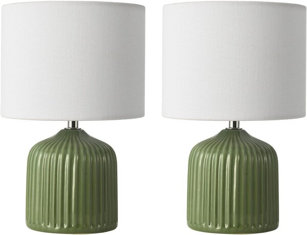 Dar Lighting modern asztali lámpa gigi zöld dargig4124
