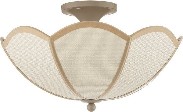 Dar Lighting skandináv mennyezeti lámpa giuliana világos fa taupe dargiu5329