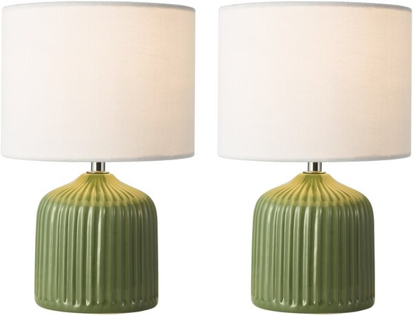 Dar Lighting modern asztali lámpa gigi zöld dargig4124