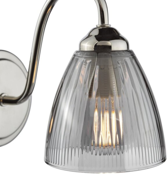 Dar Lighting modern fali lámpa glynis polírozott nikkel dargly0738