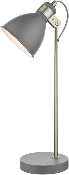 Dar Lighting modern asztali lámpa frederick szürke darfre4237