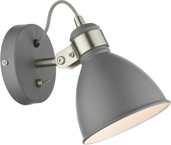 Dar Lighting modern spot lámpa frederick szürke darfre0737