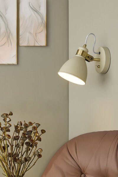 Dar Lighting modern spot lámpa frederick krém darfre0733