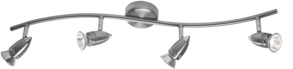 Dar Lighting modern spot lámpa gemini szatén króm dargem8446