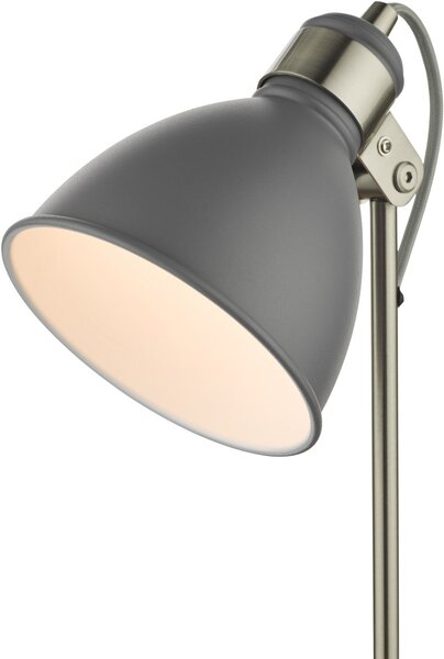 Dar Lighting modern asztali lámpa frederick szürke darfre4237