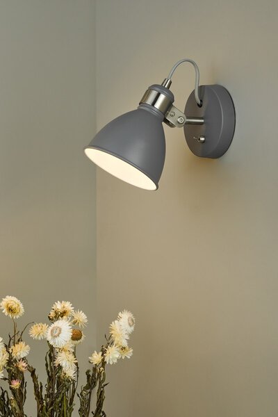 Dar Lighting modern spot lámpa frederick szürke darfre0737