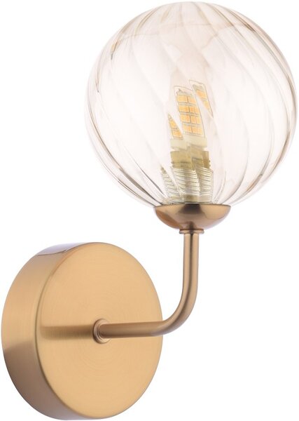 Dar Lighting modern fali lámpa feya antik bronz borostyán darfey0763-25