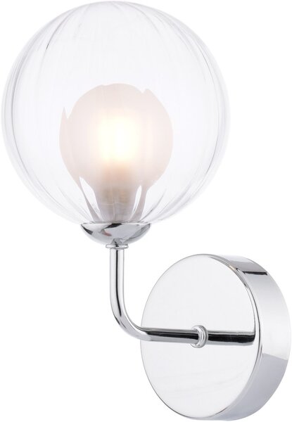 Dar Lighting modern fali lámpa feya csiszolt króm darfey0750-20
