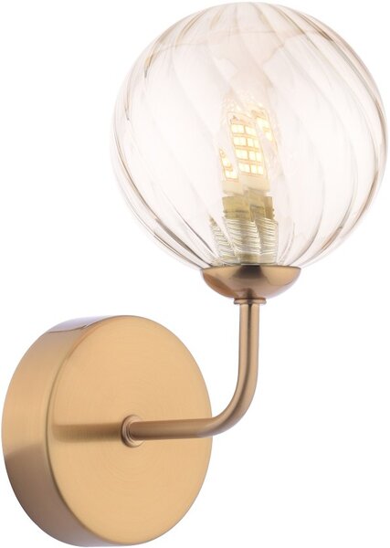 Dar Lighting modern fali lámpa feya antik bronz borostyán darfey0763-25