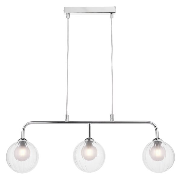 Dar Lighting modern függeszték feya csiszolt króm darfey6250-20