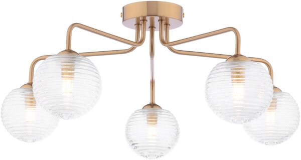 Dar Lighting modern mennyezeti lámpa feya antik bronz darfey0563-08