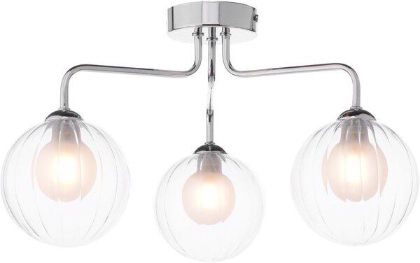 Dar Lighting modern mennyezeti lámpa feya csiszolt króm darfey0350-20