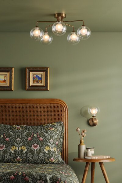 Dar Lighting modern mennyezeti lámpa feya antik bronz darfey0563-20