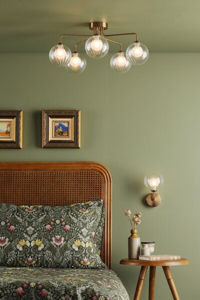 Dar Lighting modern mennyezeti lámpa feya antik bronz darfey0563-20