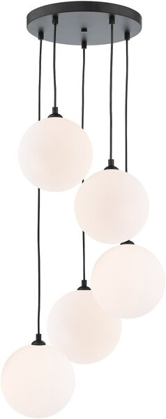 Dar Lighting modern függeszték federico fehér matt fekete darfed0522-23