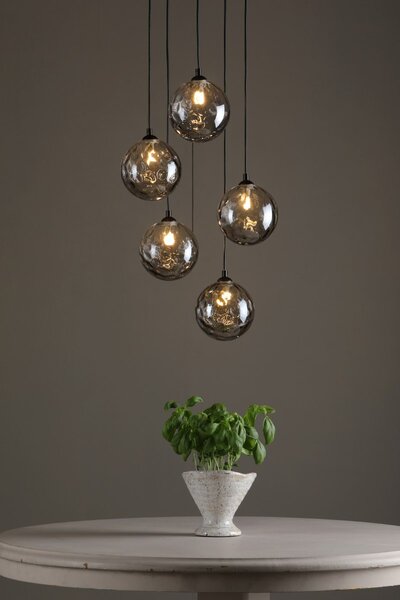 Dar Lighting modern függeszték federico matt fekete darfed0522-10