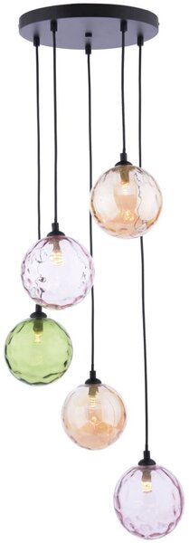 Dar Lighting modern függeszték federico matt fekete darfed0522-mix