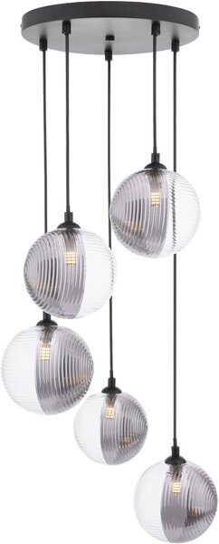 Dar Lighting modern függeszték federico matt fekete darfed0522-19