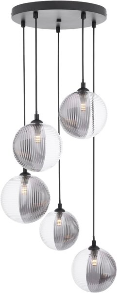 Dar Lighting modern függeszték federico matt fekete darfed0522-19
