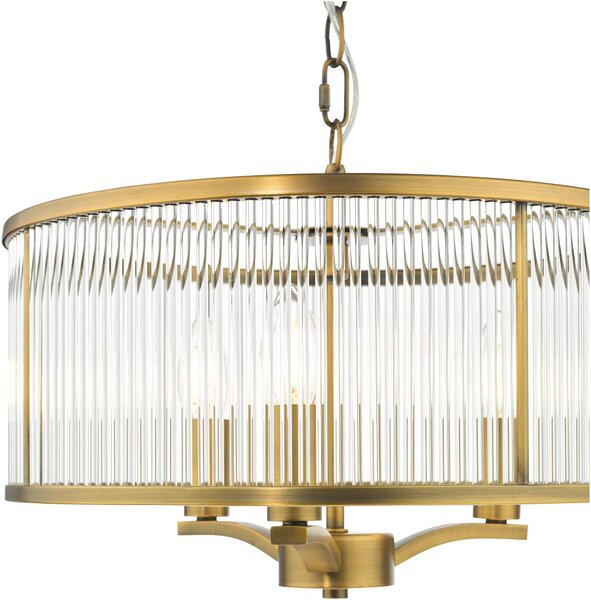 Dar Lighting glamour modern függeszték evelyn antik bronz dareve0363