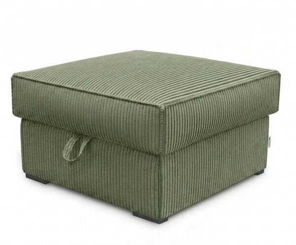 Taburet SMART COSARO tárolóhellyel 65x65 cm, mentás