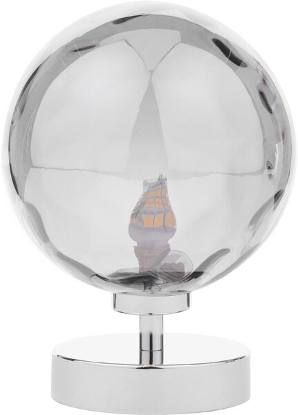 Dar Lighting modern asztali lámpa esben csiszolt króm daresb4150-10