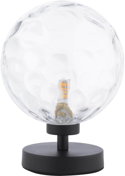 Dar Lighting modern asztali lámpa esben matt fekete daresb4122-12