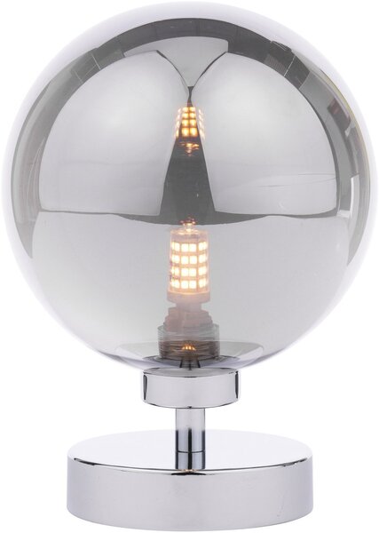 Dar Lighting modern asztali lámpa esben csiszolt króm daresb4150-24