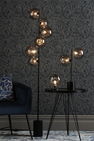 Dar Lighting modern asztali lámpa esben matt fekete daresb4122-10