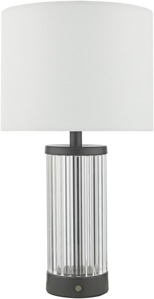 Dar Lighting modern asztali lámpa enrico fekete darenr4122