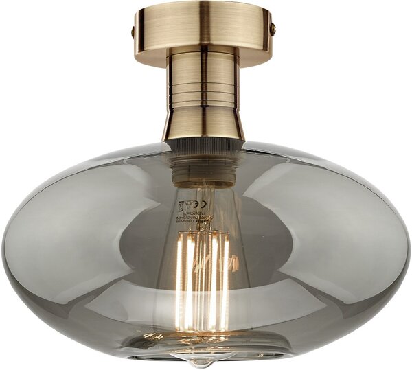 Dar Lighting modern mennyezeti lámpa emerson antik sárgaréz dareme4875-e04
