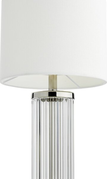 Dar Lighting modern asztali lámpa enrico polírozott nikkel darenr4138