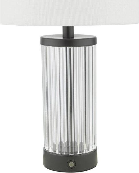 Dar Lighting modern asztali lámpa enrico fekete darenr4122