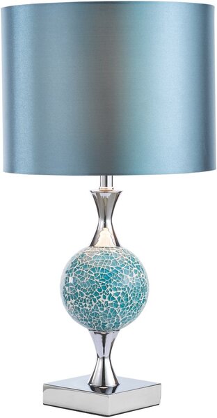 Dar Lighting glamour modern asztali lámpa elsa csiszolt króm darels4223