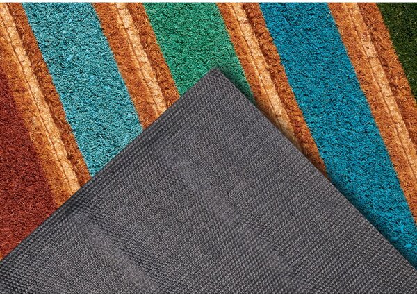 Kókuszrost lábtörlő 45x75 cm Stripes – Hanse Home
