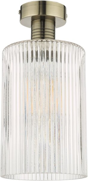 Dar Lighting modern mennyezeti lámpa emerson antik sárgaréz dareme4875-e01