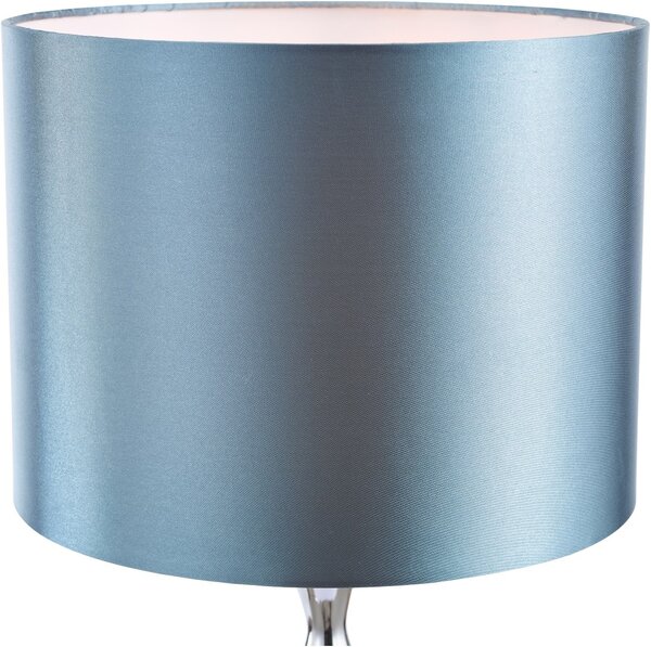 Dar Lighting glamour modern asztali lámpa elsa csiszolt króm darels4223