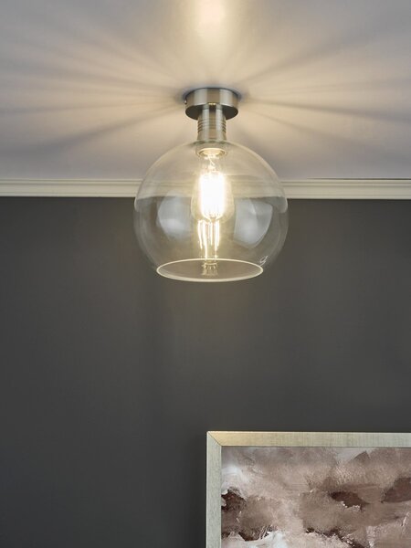 Dar Lighting modern mennyezeti lámpa emerson antik króm dareme4861-e03