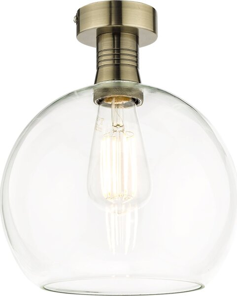 Dar Lighting modern mennyezeti lámpa emerson antik sárgaréz dareme4875-e03