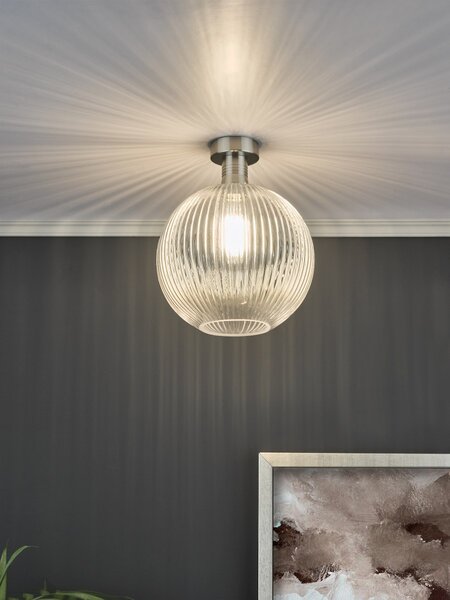 Dar Lighting modern mennyezeti lámpa emerson antik króm dareme4861-e02